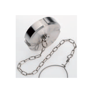 SMS Blindmutter mit Kette NW51 (2") V4A  1.4404