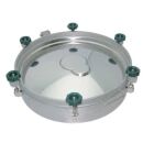 Domdeckel 525 RUND 600mm V2A  mit...