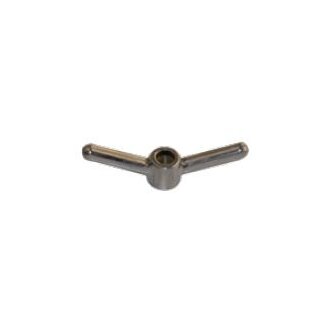 Domdeckel 959B RUND 220mm V2A mit Edelstahlflügelmutter  Rahmen 60x2