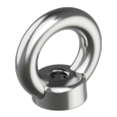 Edelstahl Ringmutter geschmiedet DIN 582  M6  25...