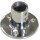 Relingfuß 90° für Rohr 25mm  Edelstahl V4A  Sockelplattendurchmesser: 71mm