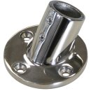 Relingfuß 60° für Rohr 25mm Edelstahl V4A...