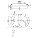 Türchen für Holzfass A22 430x260 V2A