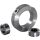 Stellringe DIN 705 Form E, Edelstahl  für Welle 4mm  1.4305