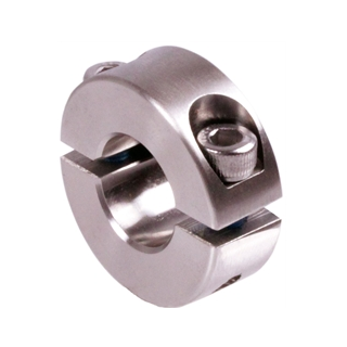 Klemmring Edelstahl geteilt für Welle 6mm  1.4305