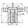 Keilwellennabe mit Flansch DIN ISO 14 KN46x54