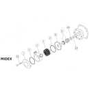 O- Ring für LIVERANI MIDEX Frontdeckel  Material NBR...