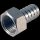Schlauchtülle 6mm mit Innengewinde 1/8" und Sechskant starr  1.4404