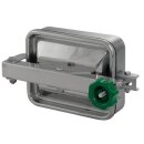 Mannloch 381L ECKIG 175x225 V4A  nach außen...