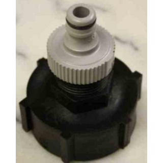 IBC Adapter IG S60 auf Gardena Kupplung 12,5mm (aufgeschraubt)  PP