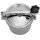 Edelstahl Domdeckel D10  V2A 360  Rahmenhöhe: 50mm