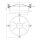 Edelstahl Domdeckel D12  V4A 360