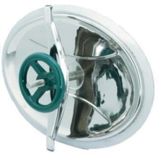 Mannloch 310 VT OVAL 305x430  für GFK- Behälter  V2A
