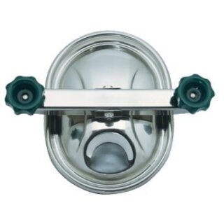 Mannloch 400 VT OVAL 380x255  für GFK- Behälter  V4A