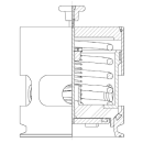 Definox Überdruck- / Vakuumventil Anschluss Clamp BS4825   4"  2,8 bar