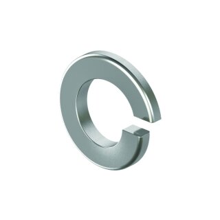 Edelstahl Federring aufgebogen DIN 127B  M8  1000 Stk.  1.4301