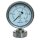 Druckmittler mit DIN DN25  Kegel/Mutter Anschluss  Messbereich 0- 10 bar  dm100mm GLYZERIN
