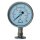 Druckmittler mit DIN 32676 DN25 Clamp Anschluss und Manometer 0-16 bar  dm100mm GLYZERIN