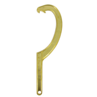 GUILLEMIN Kupplungsschlüssel UNIVERSAL 1 Haken  Schlüsselweite DN 20- 115  BRONZE