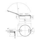 Tanktürchen isoliert Modell BC 440 TD  1.4301