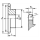 Edelstahl Kettenrad mit Bund 12 B-1