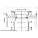 Linienschauglas FULL VIEW für Sterilanwendungen BS4825 1"  1.4435  EPDM