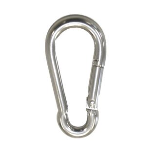 Karabinerhaken 3x30 Edelstahl V4A
