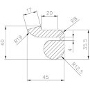 Dichtung für Türchen A11 4 bar EPDM