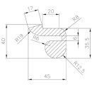 Dichtung für Türchen A11 9 bar EPDM