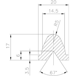 Dichtung für Türchen D1 NBR