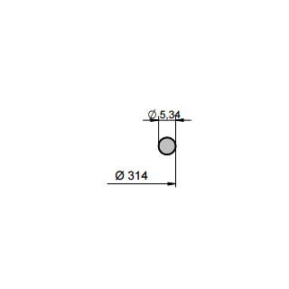 Mannlochdichtung 96600 für Modell 300P  (G/300P)