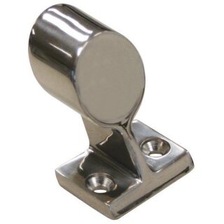 Reling Handlaufstütze Endstück für Rohr 22mm  V4A