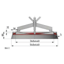 Ovaler Verschluss 340x440 mit Einschweißkragen (mit...