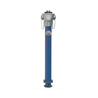 Inox- Überflurhydrant HAWLE 5151 DN100H4, Rohrdeckung 1,5 Meter, Abgänge ABB