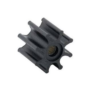 Impeller für KONDOR ZL 10000l/h  Neoprene, Flügelzahl 9, Breite 63,3mm  Verzahnung 24,8mm