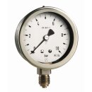 Manometer TYPE 346 0- 1 bar  G1/4" nach unten  VA...