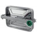 Mannloch 384L ECKIG 275x405  V2A