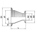 Clamp Reduzierstück DIN 32676