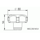 Handrad MEC/80 M14 für Modell 170, 172, 174 und 176