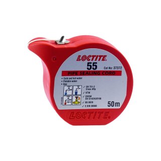 LOCTITE 55 Gewindedichtfaden  50m