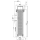Eckrohrsieb SMS Schweißenden DN40 (1 1/2") Sieblochung 1,5mm  V4A