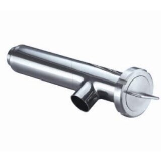 Eckrohrsieb SMS Schweißenden DN100 (4") Sieblochung 1mm  V4A