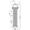 Eckrohrsieb SMS Schweißenden DN100 (4") Sieblochung 1mm  V4A