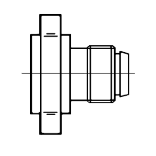 Übersetzung DN50 KgM / 38er PFÄLZER AG  1.4301