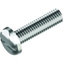 Edelstahl Flachkopfschraube mit Schlitz DIN 85