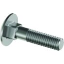 Edelstahl Flachrundschraube mit Vierkant DIN 603