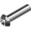 Edelstahl Linsenkopfschraube ULS ISO 7380