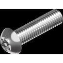 Edelstahl Sicherheitsschraube mit TORX und Pin DIN 9480