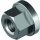 Edelstahl Sechskantmutter hohe Form 1x5xD mit Bund DIN 6331