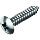 Edelstahl Linsensenkkopfblechschraube Kreuzschlitz DIN 7983